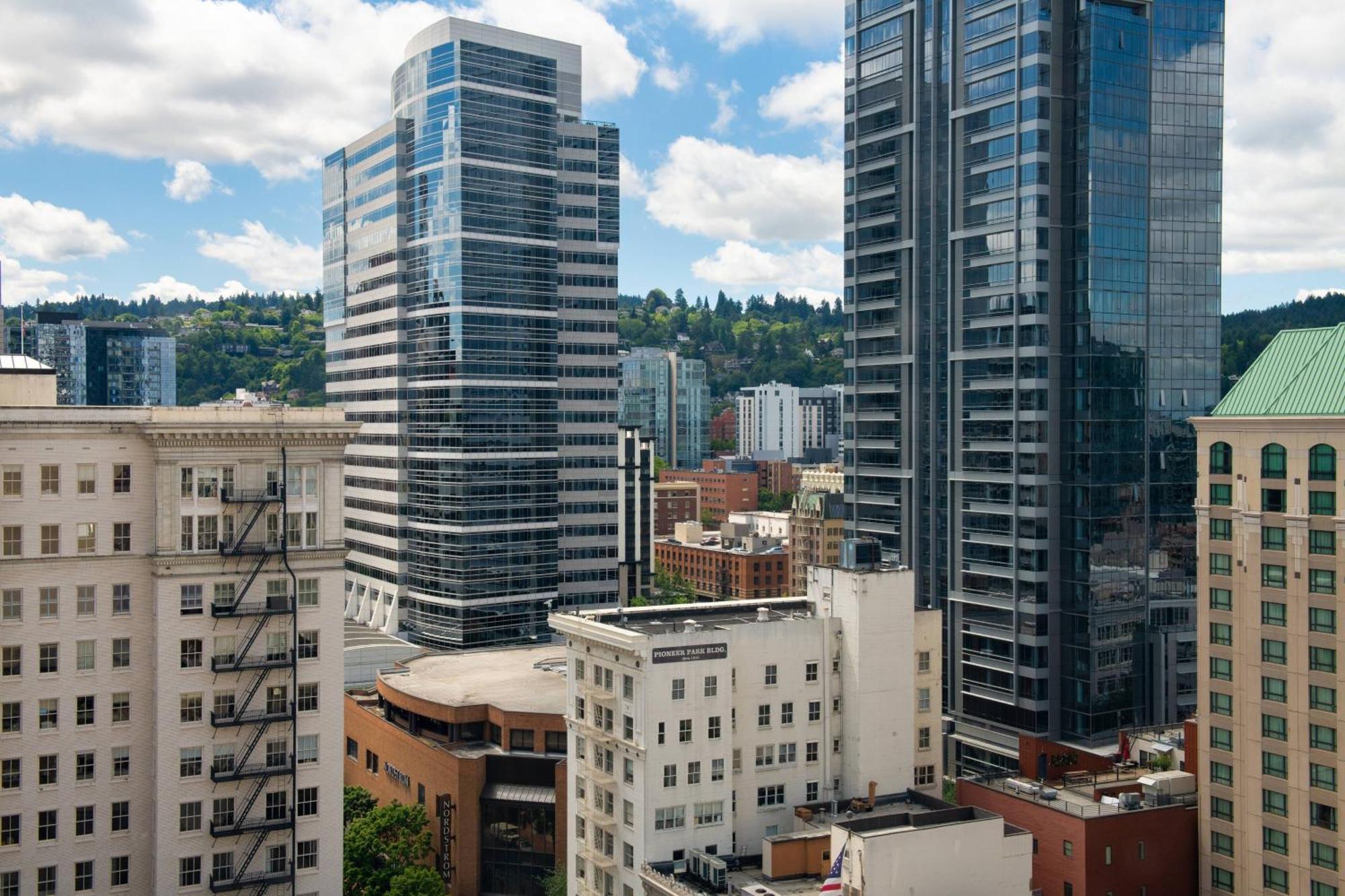The Bidwell Marriott Portland Hotell Eksteriør bilde